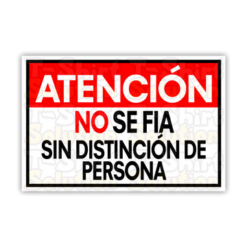 No se fia